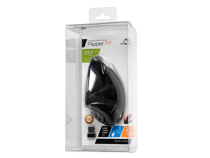 Tracer Mouse wireless ergonomic fără fir cu iluminare USB Flipper RF Nano