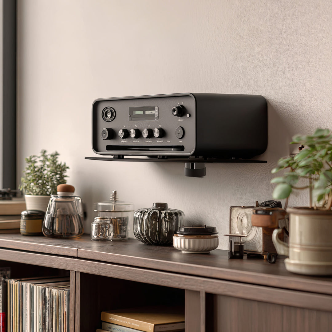 Raft pentru DVD-uri Maclean, simplu, 8 kg, MC-663