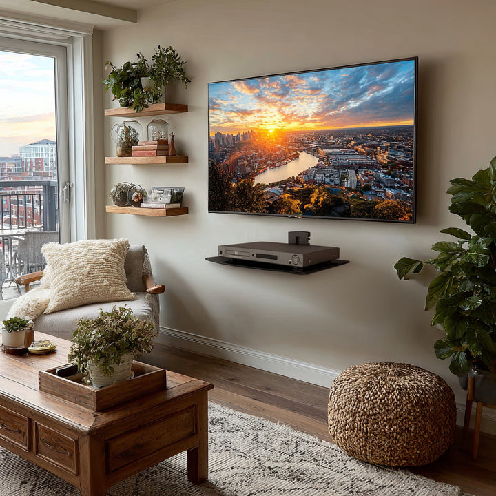 Raft pentru DVD-uri Maclean, simplu, 8 kg, MC-663