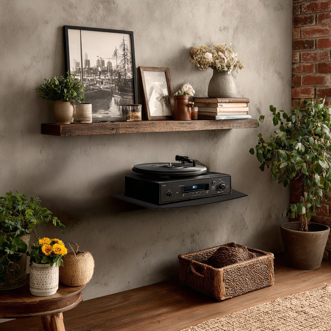 Raft pentru DVD-uri Maclean, simplu, 8 kg, MC-663