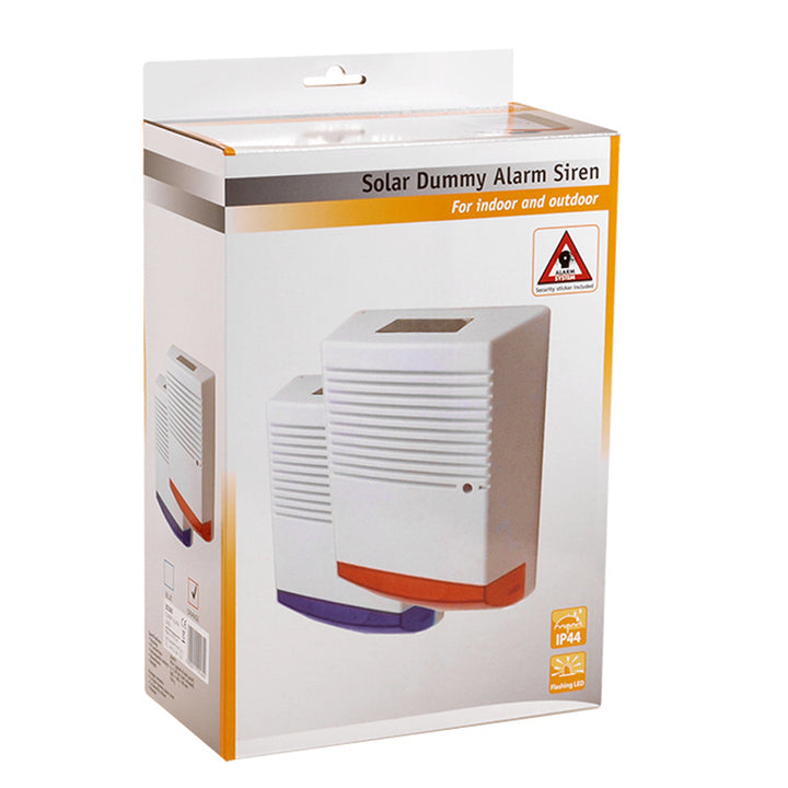 DC3300 sirenă de alarmă falsă solară mare profesională