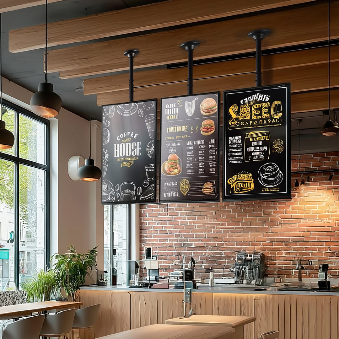 Maclean MC-803 Suport universal pentru televizor universal pentru montare pe tavan LCD OLED QLED Plasma 23'' - 100" 50kg VESA