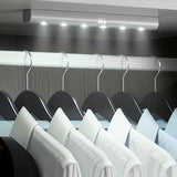 Lampă de bucătărie Maclean 6LED sub dulap, alungită, cu senzor de mișcare, 5xAA, MCE123