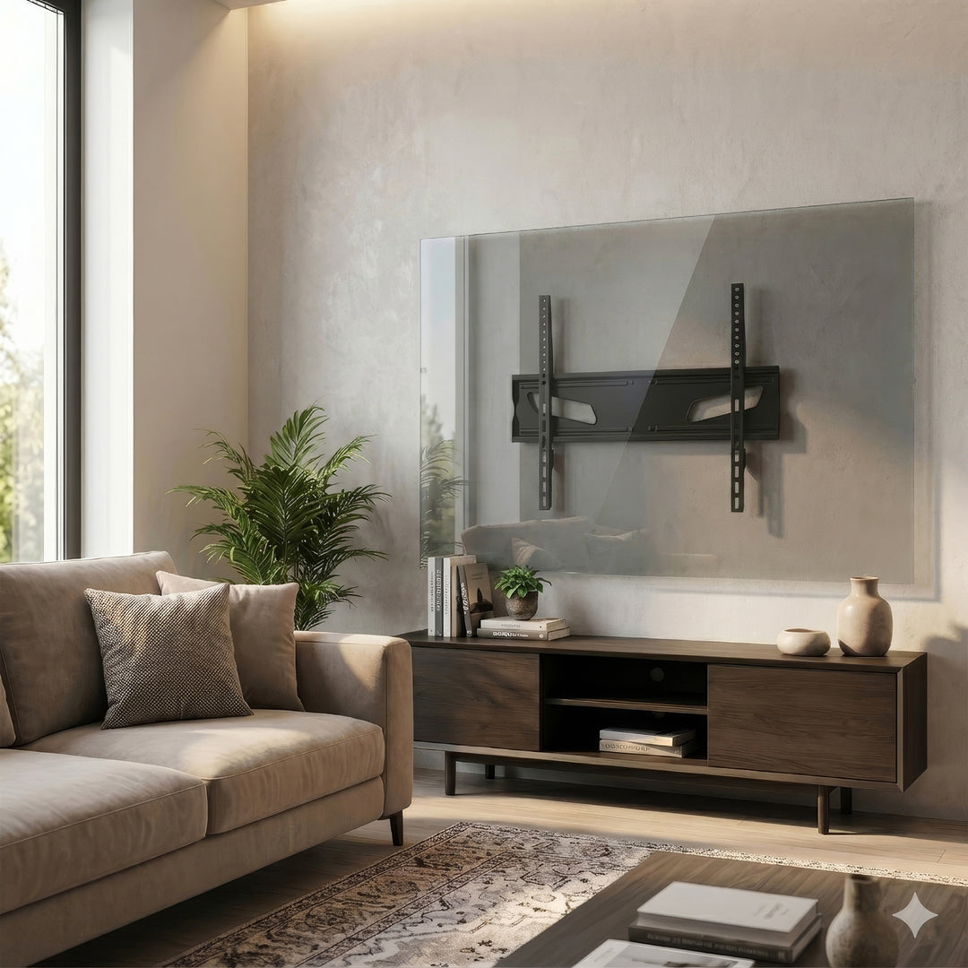 Suport TV Maclean, universal, max. VESA 600x400, 37-80" 45 kg, negru, MC-723 B