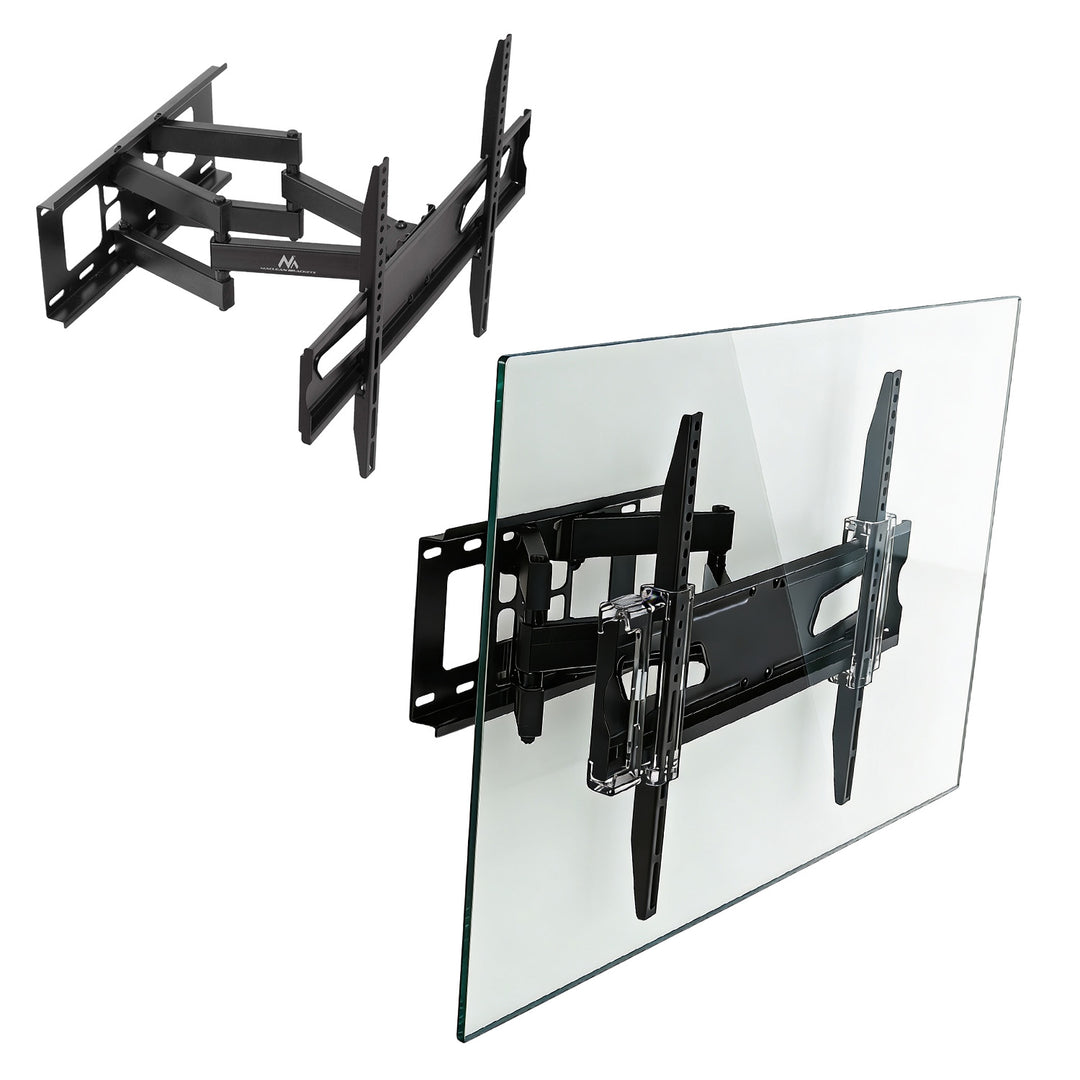 Suport TV Maclean, universal, max. VESA 600x400, 37-80" 45 kg, negru, MC-723 B