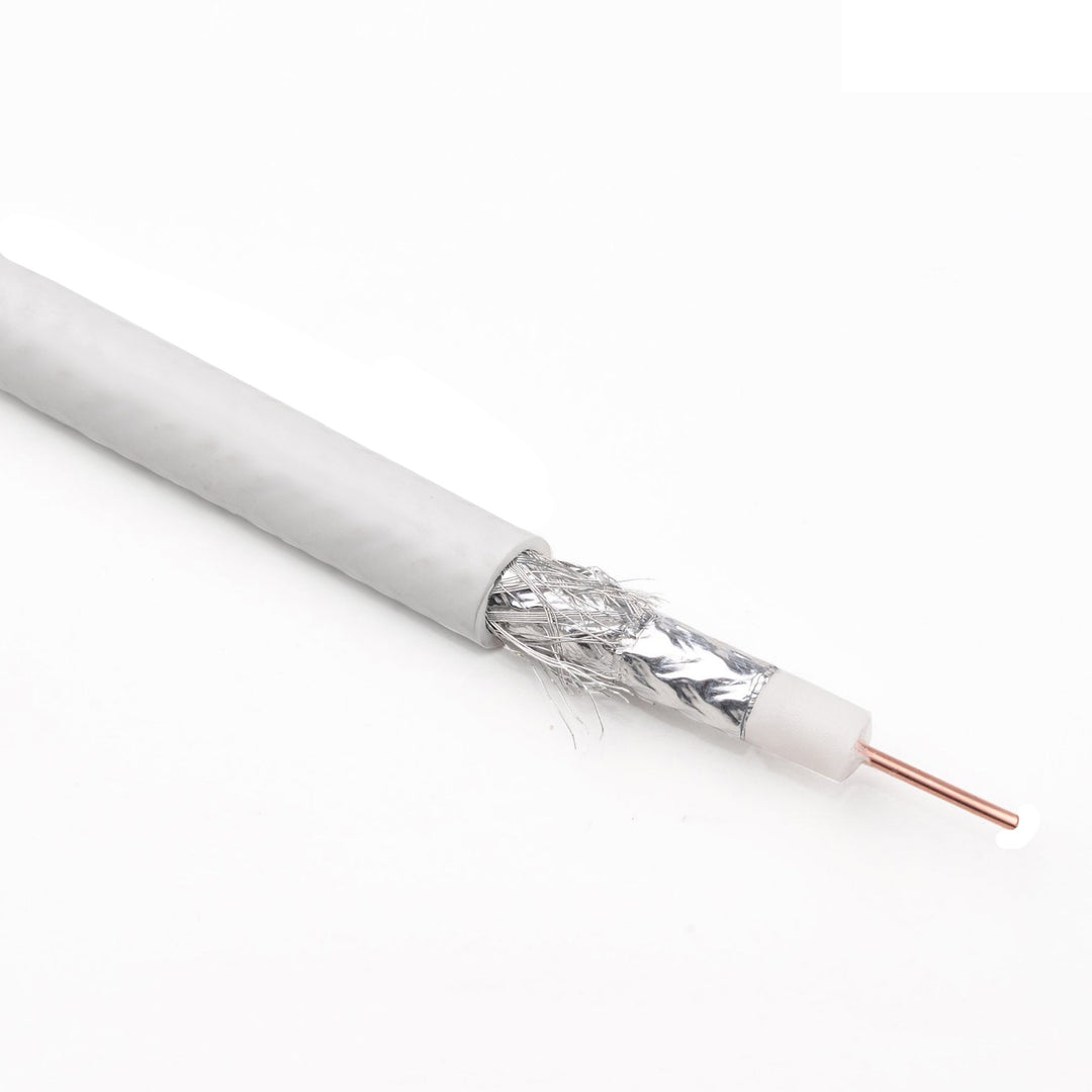 Cablu coaxial antenă/satelit Maclean, 1.0CCS RG6, 50M, MCTV-571