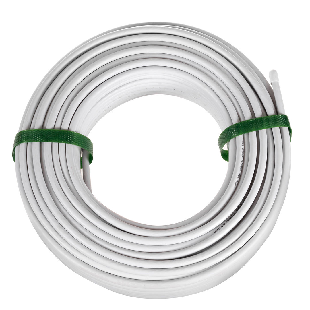 Cablu coaxial antenă/satelit Maclean, 1.0CCS RG6, 50M, MCTV-571