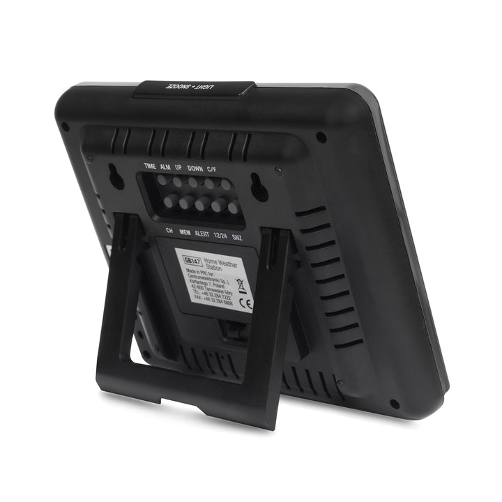 Stație meteo wireless IN/OUT temperatură umiditate faza lunii GreenBlue GB147W alb
