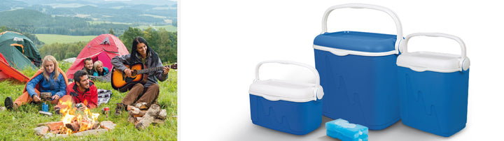 Frigider de călătorie 10L Curver Blue reîncărcabilă Curver Blue