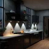 Set de 6 Lampi LED Maclean cu Control din Telecomanda