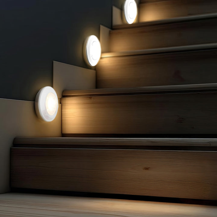 Set de 6 Lampi LED Maclean cu Control din Telecomanda