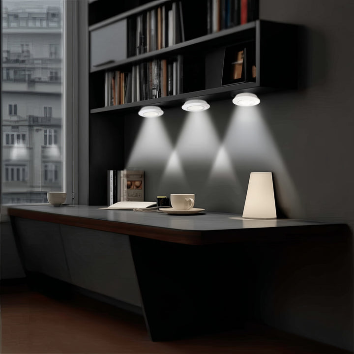 Set de 6 Lampi LED Maclean cu Control din Telecomanda