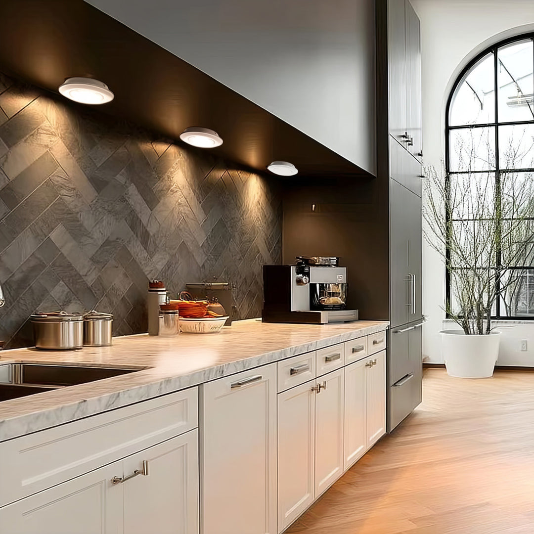 Set de 6 Lampi LED Maclean cu Control din Telecomanda