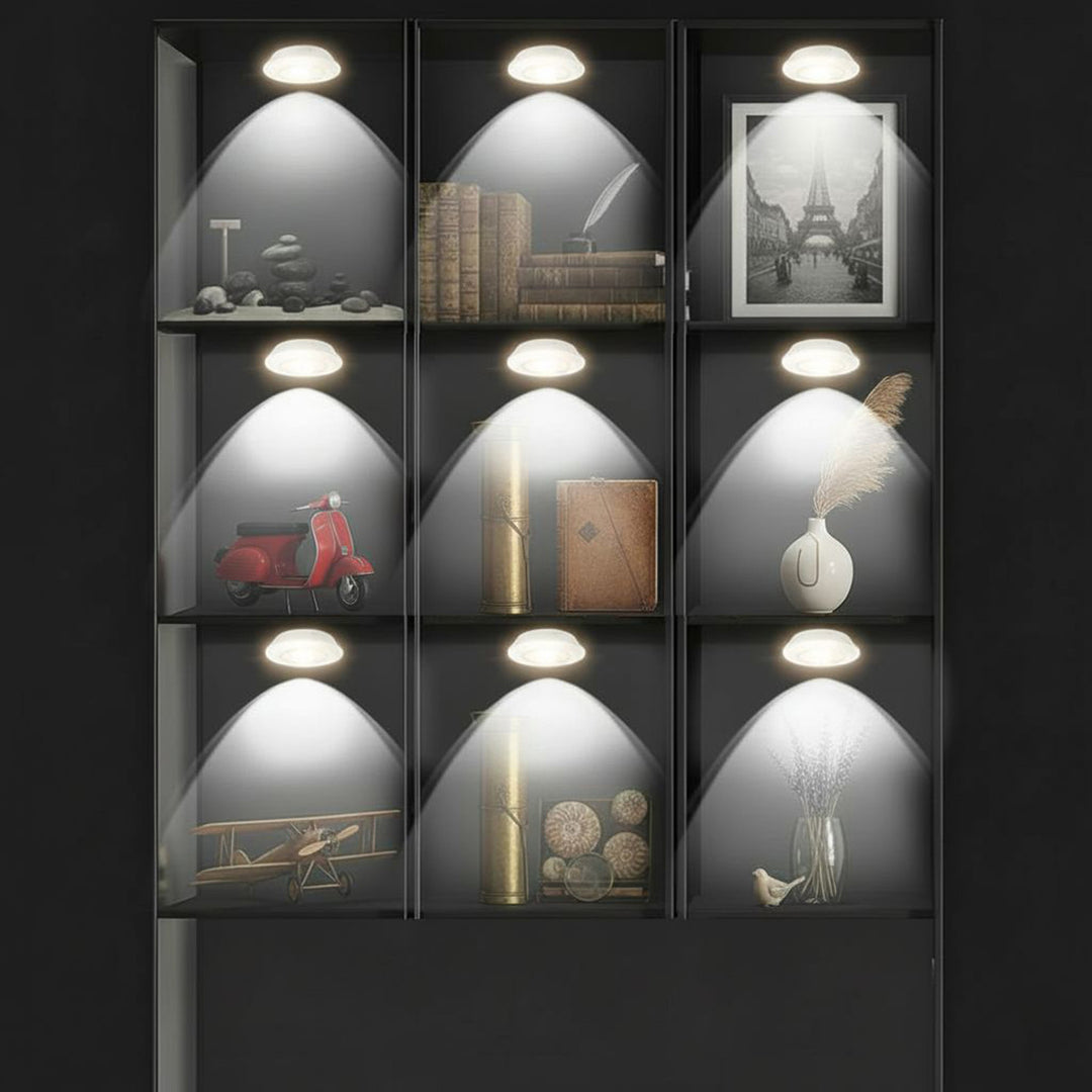 Set de 6 Lampi LED Maclean cu Control din Telecomanda