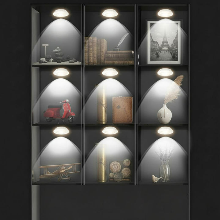 Set de 6 Lampi LED Maclean cu Control din Telecomanda