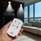 Set de 6 Lampi LED Maclean cu Control din Telecomanda