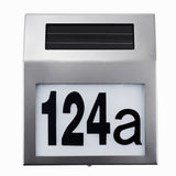 Maclean Energy MCE172 Lampă solară cu LED-uri cu număr de casă