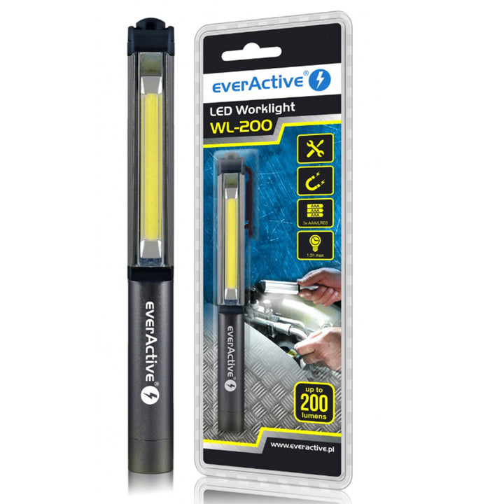 COB 3W LED cu LED-uri pentru atelier everActive WL-200