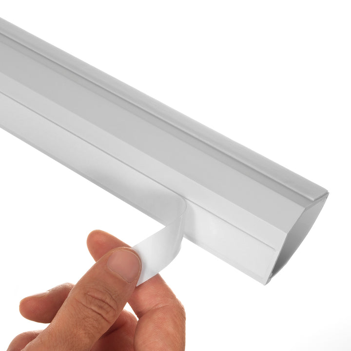 Bandă de mascare Maclean, Conductă pentru cabluri, Cu bandă, Alb, 1,5m 73*42mm, MCTV-577