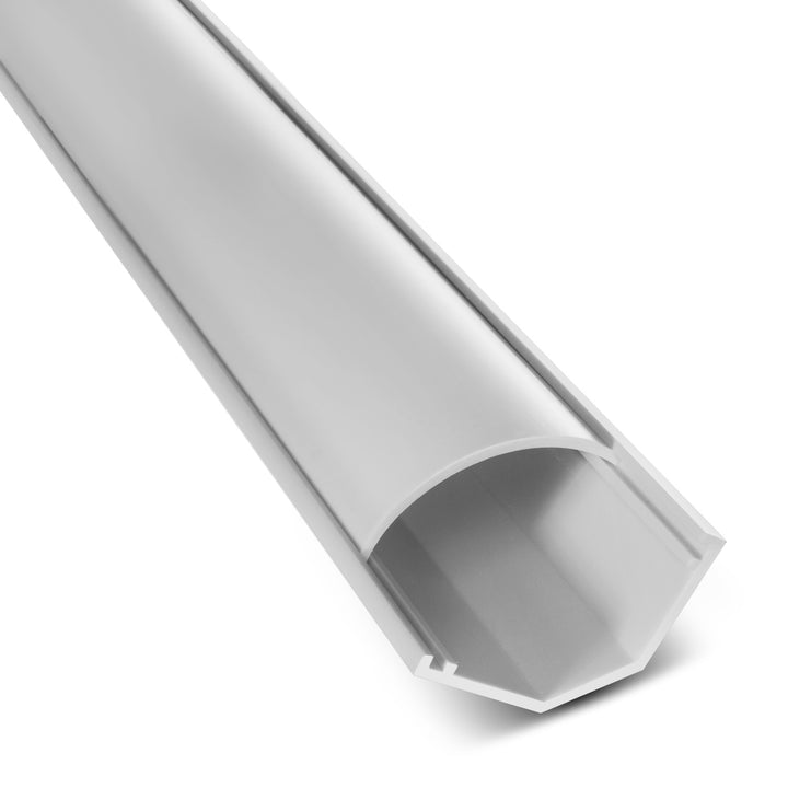 Bandă de mascare Maclean, Conductă pentru cabluri, Cu bandă, Alb, 1,5m 73*42mm, MCTV-577