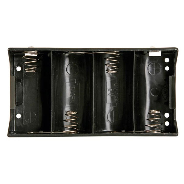 Velleman BH443D 4xR20 D coș plat pentru baterii pentru lipit