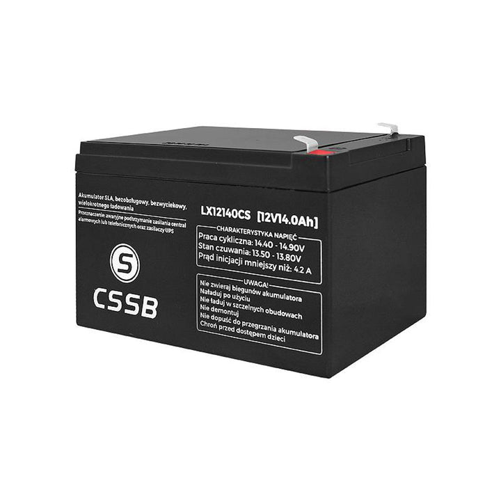 Baterie cu gel 12V 14Ah fără întreținere LX12140 pentru sarcini grele