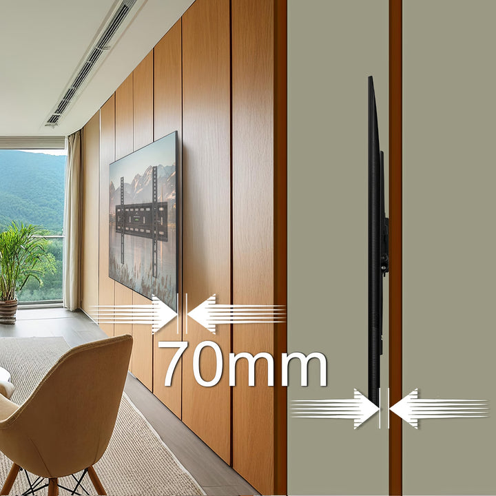 Suport TV 26-65" 45kg max vesa 400x400 negru