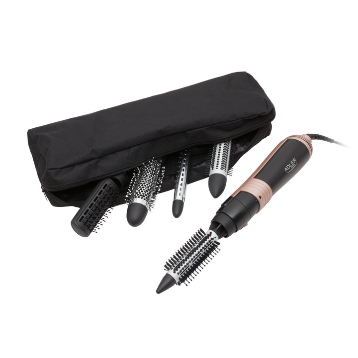 Adler fier de călcat cu ondulator și uscător, multifuncțional, 6 accesorii, 2 setări de temperatură, 1000 W, AD 2022