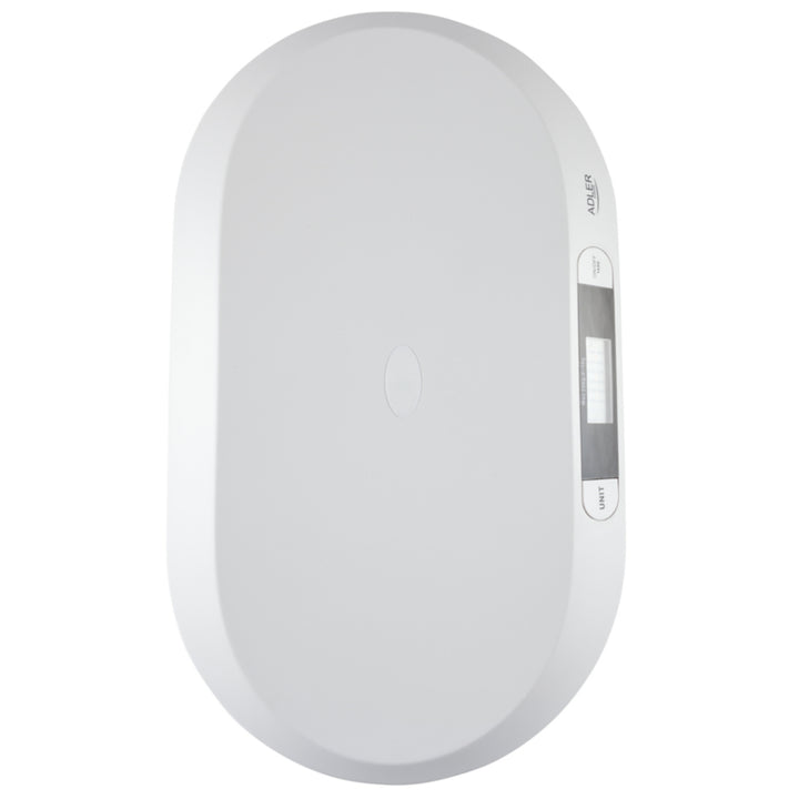 Cântar pentru copii și bebeluși Adler, afișaj LCD, iluminare din spate, funcție de tarare AD8139