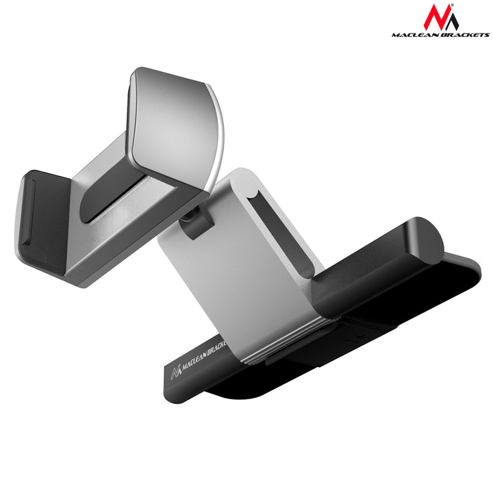 Maclean Suport pentru telefon cu fantă pentru CD, seria Comfort, aluminiu + ABS, MC-782