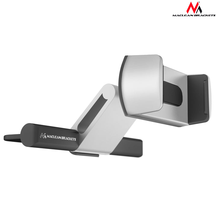 Maclean Suport pentru telefon cu fantă pentru CD, seria Comfort, aluminiu + ABS, MC-782