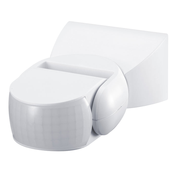 Detector de mișcare Maclean PIR, infraroșu, IP65, alb, rază de acțiune 12m, MCE201W