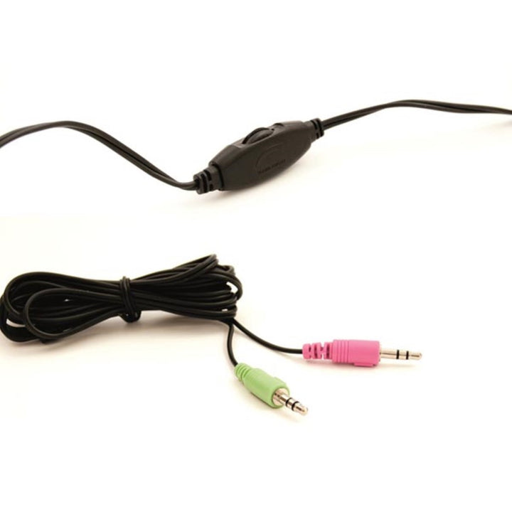 Căști Eminent cu microfon, control volum, mufă de 3,5 mm, EM3563