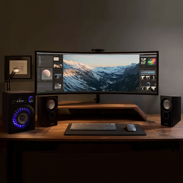 Sistem audio Bluetooth 2.1 Audiocore, radio FM, jack TF, AUX, alimentare USB, AC910