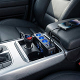 Incarcator Auto MCE218, cu 3 porturi bricheta auto 120W, 4 USB, incarcator auto cu USB tip C 18W, voltmetru