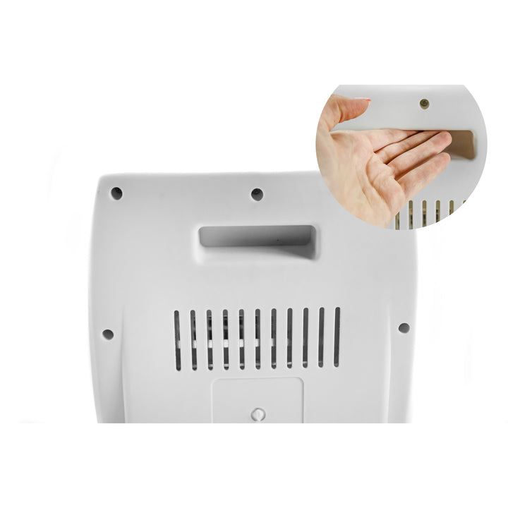 Încălzitor cu halogen Adler, 2 niveluri de putere, 2 lămpi puternice cu cuarț, alb, AD 7709