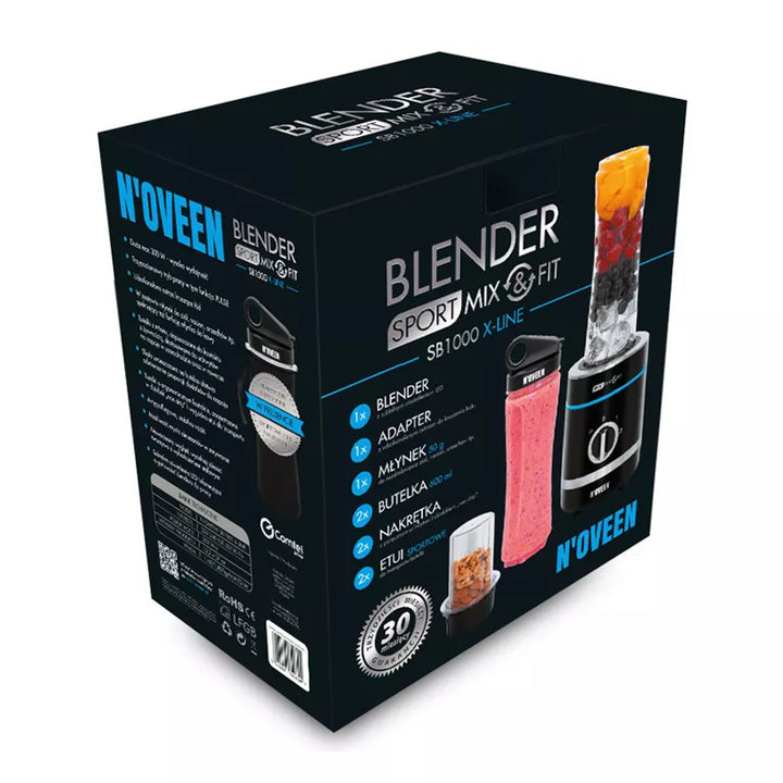 Blender cu recipient Noveen Sport Mix & Fit SB1000 X-line