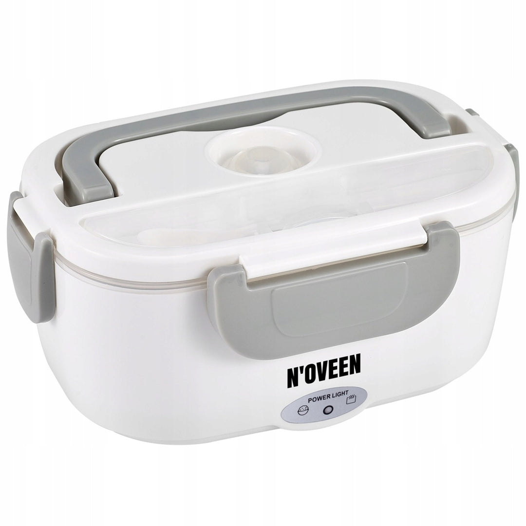 Încălzitor electric pentru mâncare Noveen LB310, de culoare gri, pentru cutia de prânz