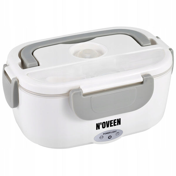 Încălzitor electric pentru mâncare Noveen LB310, de culoare gri, pentru cutia de prânz