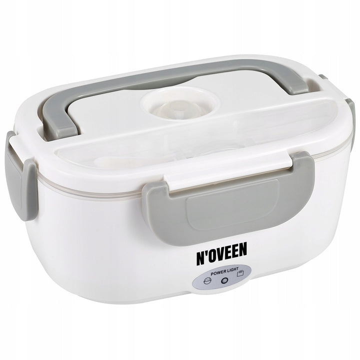 Încălzitor electric pentru mâncare Noveen LB310, de culoare gri, pentru cutia de prânz