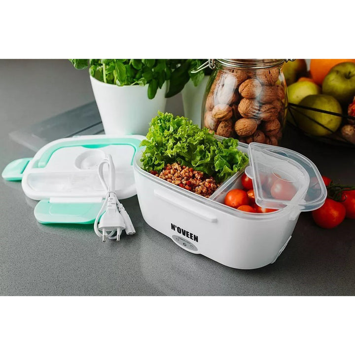 Încălzitor electric pentru mâncare și cutie de prânz Noveen LB330, culoare mentă