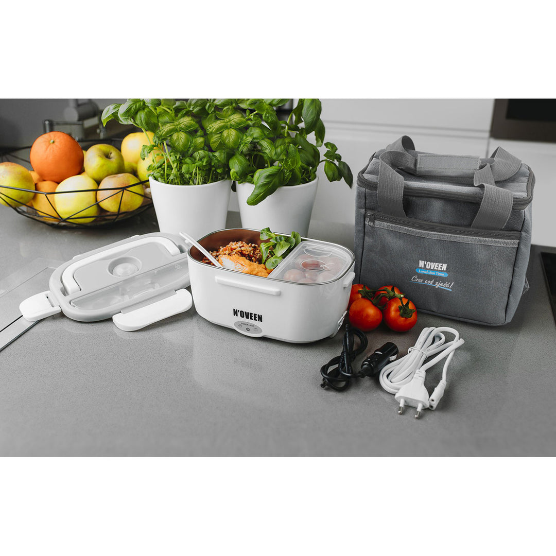 Încălzitor electric pentru mâncare și cutie de prânz Noveen LB410, gri