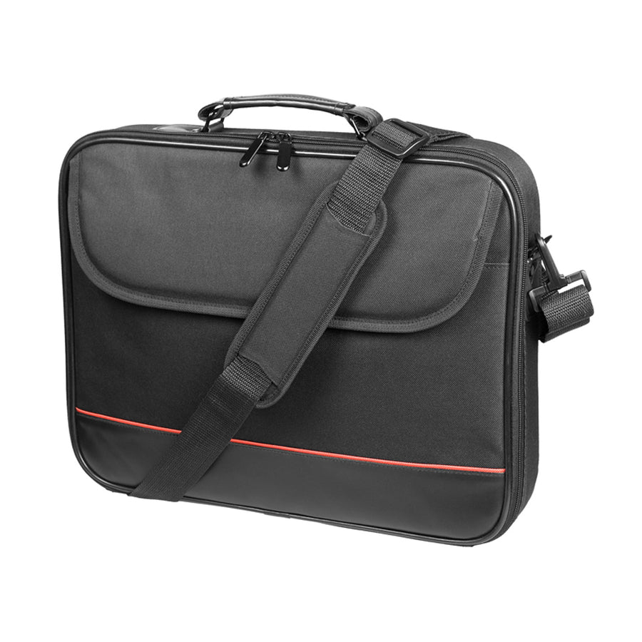 Geantă pentru laptop Tracer de 17'', buzunar exterior cu velcro, fermoar dublu, dreaptă