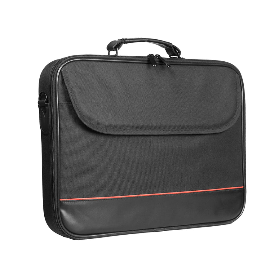 Geantă pentru laptop Tracer de 17'', buzunar exterior cu velcro, fermoar dublu, dreaptă