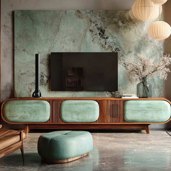 Interior TV Antena HDTV DVB-T2 HEVC LTE DAB FM 100dBμV Amplificator Digital TV