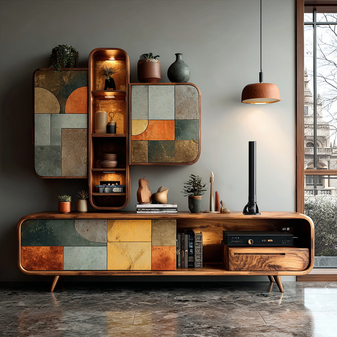 Interior TV Antena HDTV DVB-T2 HEVC LTE DAB FM 100dBμV Amplificator Digital TV