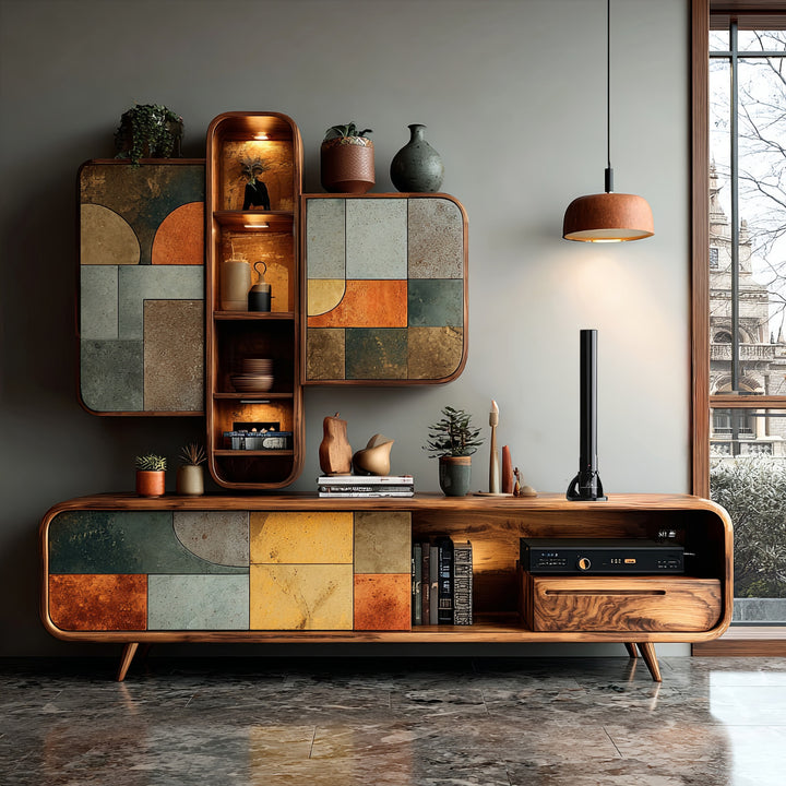 Interior TV Antena HDTV DVB-T2 HEVC LTE DAB FM 100dBμV Amplificator Digital TV