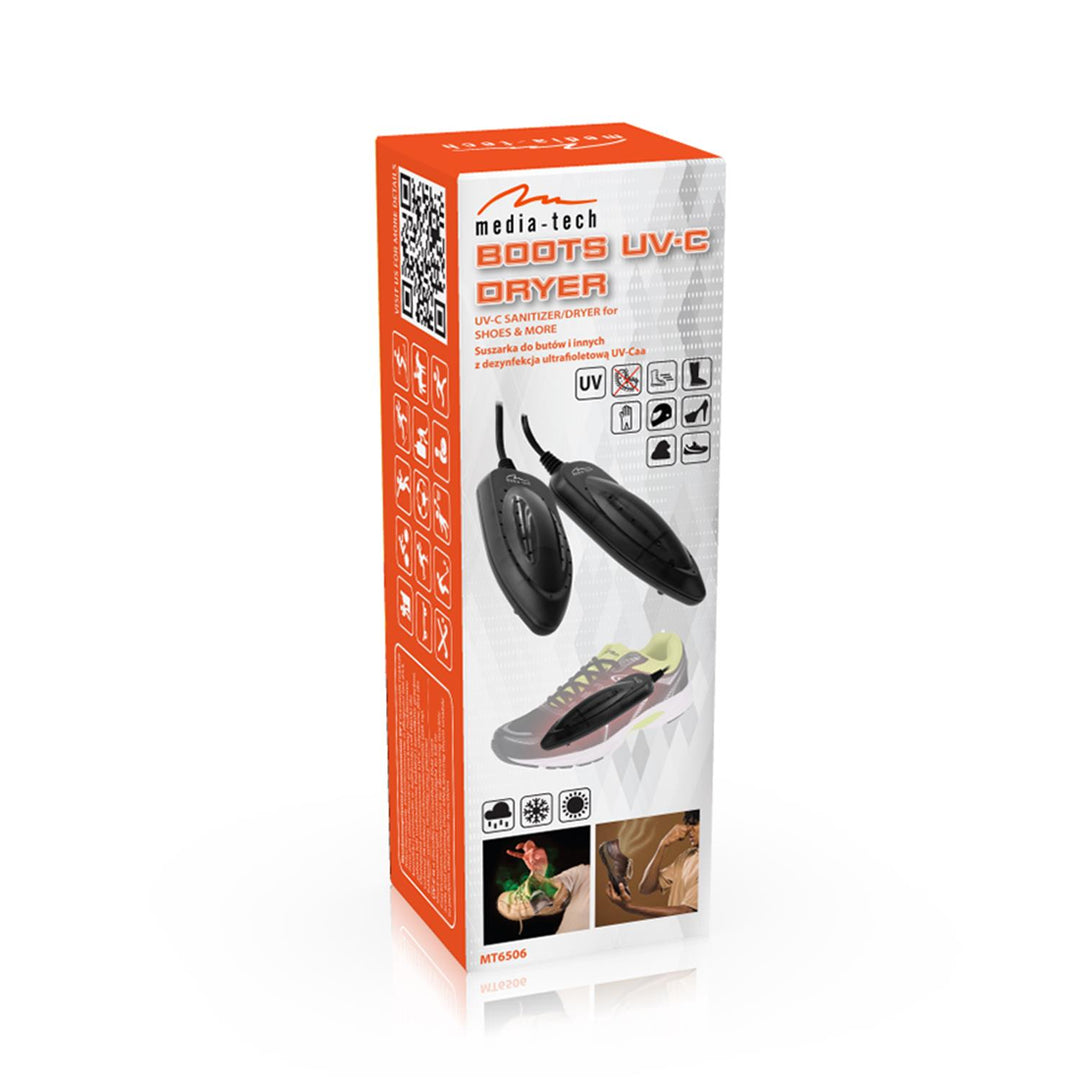 Uscător UV pentru pantofi/ mănuși Media-Tech MT6506 8W putere