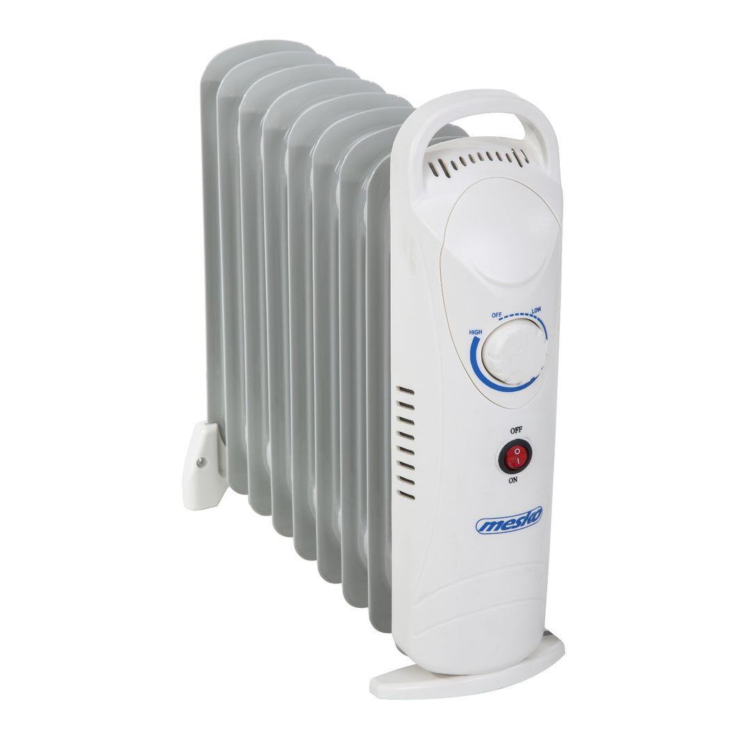 Încălzitor de ulei Mesko, 9 aripioare, 1000W, control temperatură, gri, MS 7805