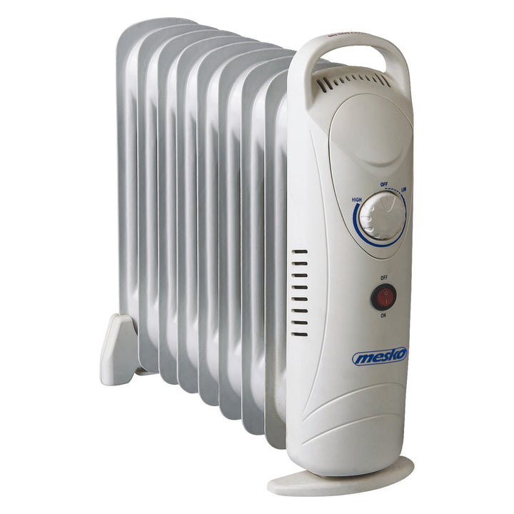 Încălzitor de ulei Mesko, 9 aripioare, 1000W, control temperatură, gri, MS 7805